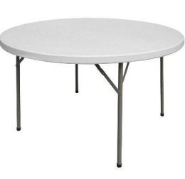 Stół okrągły cateringowy składany fi 180 cm